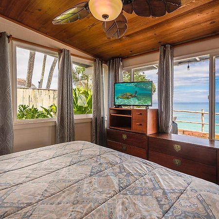 Hawaii Oceanfront Beach House Paradise On The Beach Family Activities Хейлева Екстериор снимка